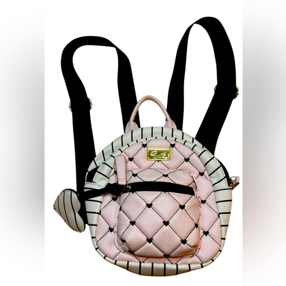 💋🐾BETSEY JOHNSON Luv Betsy mini Backpack - Picture 1 of 7